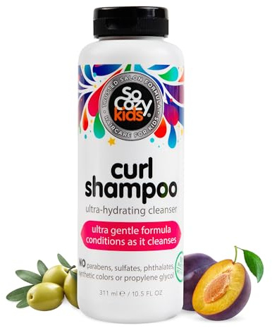 SoCozy - Shampooing de courbure de Boing pour des enfants - 10.5 once.