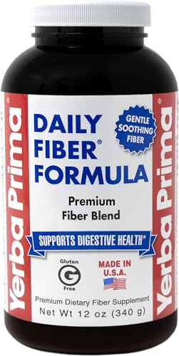 Yerba Prima Botanicals - Daily Fiber Formula, 12 oz powder