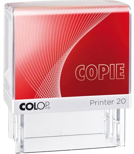 Colop Copie Timbre à encrage automatique Empreinte Rouge 38x14 mm