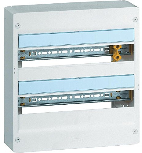 Tableau LEGRAND DRIVIA 2 rangées 18 modules IP30 IK05 - Blanc RAL9003