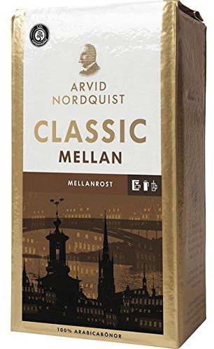 Classic Mellanrost - Medium Roast Ground Filter Coffee - 500g