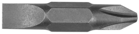 Klein Tools 32483 Bit for 11-in-1 and 10-in-1 Klein Screwdriver Nut Driver, #2 Phillips, 1/4-Inch Slotted