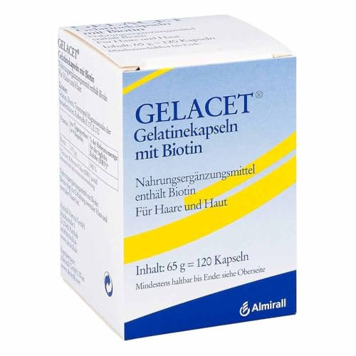 GELACET Gelatinekapseln mit Biotin 120 St