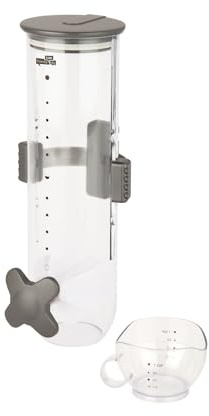 Zevro KCH-06138 Indispensable SmartSpace Wall-Mounted 13-Ounce Dry-Food Dispenser