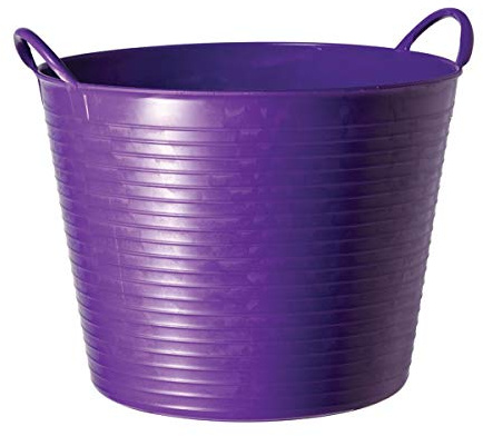TubTrug SP26P Medium Purple Flex Tub, 26 Liter