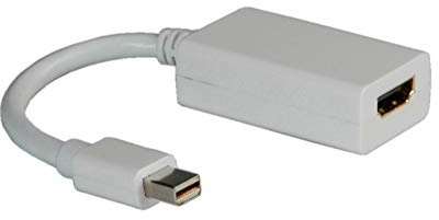 Roline Adaptador Mini DisplayPort-HDMI, v1.2, Mini DP ST - HDMI BU, Activo