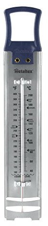 Metaltex Jammy Cooking Thermometer, nylon, Silver/Grey, 29 cm