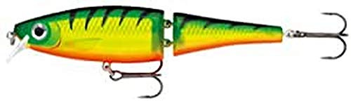 Rapala BX Swimmer Lure with Two No. 3 Hooks, 1.2-1.8 m Swimming Depth, 12 cm Size, Firetiger