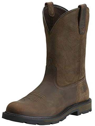 ARIAT BMVY9 Mens Groundbreaker Work Boot Brown 11 Wide