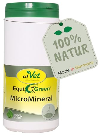 EquiGreen - Mineralergänzungsfuttermittel für Pferde - 100% natürliche Mikronährstoffe, Vitamine und Algenkalk - 1kg