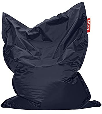 Sitzsack xxl mit Füllung Fatboy Original Nylon - Erwachsene - Sitzsack Kinder - Gaming Sitzsacks - Bean Bag Chair - XXL - 180 x 140 cm - Blau