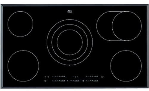 AEG HK955070FB hobs - Placa (Incorporado, Eléctrico, Cerámico, Electrónico, Sensor, 7900W)