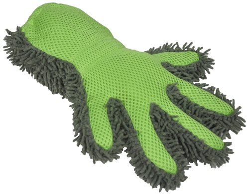 Detailer's Preference Double-Sided Microfiber Car Detailing Glove for Interior & Exterior, Knobby for Dusting, Smooth for Scrubbing, Non-Abrasive, Durable, Safe on Paint, Great for Hard-to-Reach Areas