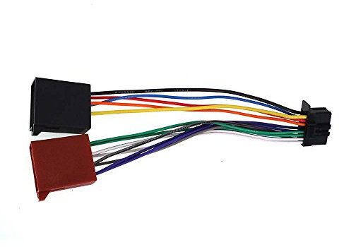 Car Stereo Radio Receiver Replacement Wire Harness Cable For Pioneer DEH-series 16 Pin to ISO Lead Wiring Loom Power Adaptor Wire Radio Connector for PIONEER DEH-series 2010+ Wire Harness for Car Stereo CD Player Plug