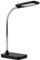 MiniSun | Modern Gloss Black & Chrome 5w LED Touch Dimmer Adjustable Task Desk Lamp | Desk Lamps, Home Décor & Improvement Essential | Includes Bulb [6500K]