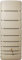 4rain Slim Regentonne 650 Liter sandbeige - Wandtank, Wassertank, Regenfass, Regenwassertonne, Wassertonnen für Garten, Wasserfass, Wassertonne, Wasserbehälter, Zisterne, Wassertonne