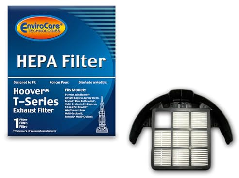 EnviroCare Premium Replacement HEPA Filtration Vacuum Cleaner Filter Designed to Fit Hoover T-Series WindTunnel Uprights
