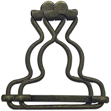 Trimming Shop Salopette en Bronze de 30 mm de Large, Fermetures à Clip en métal pour Bretelles, Sacs à Main, Vestes, Combinaisons, Ceintures, Salopettes pour Enfants, vêtements de Bricolage, 2 pièces