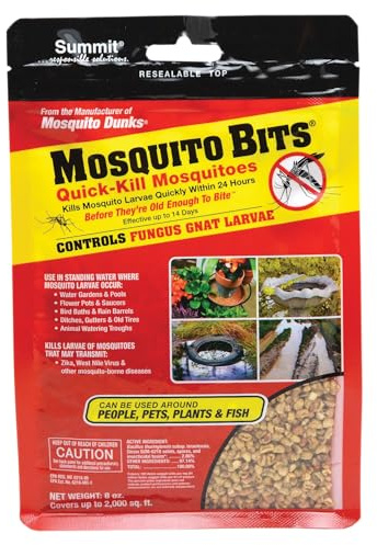 Summit 116-12 Quick Kill Mosquito Bits, 8-Ounce