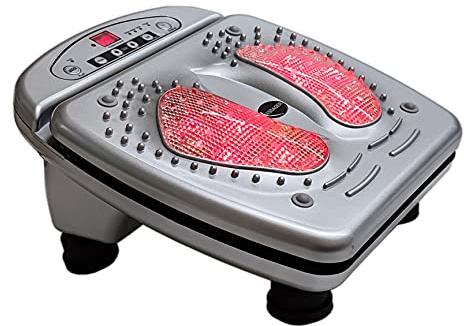 Hydrosana Appareil de massage des pieds infrarouge – Télécommande, bain détox ionique, réflexologie plantaire, soulagement, relaxation et bien-être à domicile