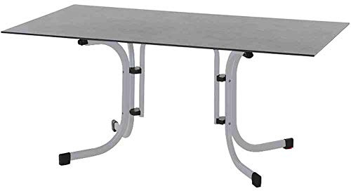 Siena Garden Klapptisch Sola 160x90cm silber