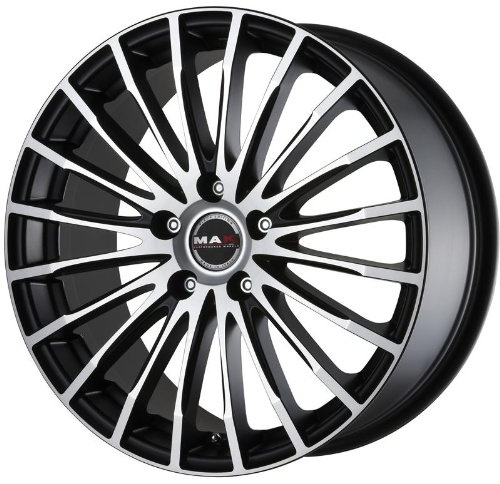 CERCHIO IN LEGA MAK FATALE 7x17 4x100 ET 38 ICE BLACK