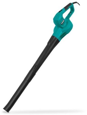 VONROC Souffleur de Feuilles Filaire 650W - 2 Vitesses Réglables 120-190 km/h - Puissant, Compact, Polyvalent - Outillage de Jardin pour Jardinage, Pelouse, Feuilles Mortes, Poussiere, Voitures