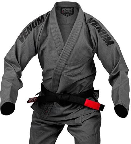 Venum, Contender Evo BJJ Kampfanzug, Herren, A3, Dunkelgrau