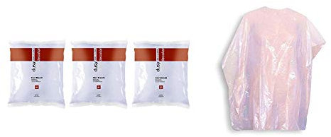 Dusy Star Bleach Blondierpulver 500g staubfrei 3 Beutel Blondierung + 30 Einwegumhänge Friseurumhänge