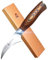 TUO Paring Knife, Small Kitchen Knife 2.5 Inch, German High Carbon Stainless Steel Ultra Sharp Forged Fruit Knife with Full Tang Pakkawood Handle, Gift Box-Fiery Phoenix Series