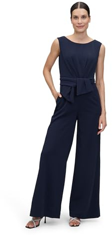 Vera Mont Damen Jumpsuit mit weitem Bein Night Sky,38