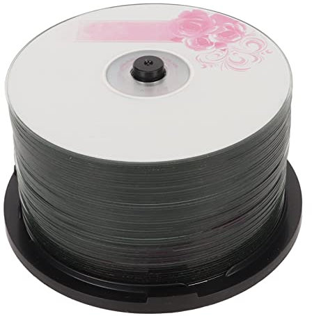 CD-R Blank Discs, 700MB 52X Recordable Disc, Blank CDs for Burning Music Storing Digital Images Data (50PCS)