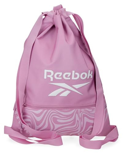 Reebok Festival Zaino Sacco Rosa 35 x 46 cm Poliestere by Joumma Bags by Joumma Bags, Rosa, Zaino Sacco