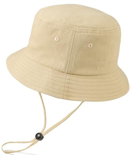 TAGVO Cabezas Grandes Sombrero de Pescador para Hombres Mujeres, XXL Algodón Cubo Sombreros Plegables Sombrero de Pesca Bucket Hat para al Aire Libre