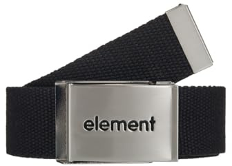 Element Lowcase Webbing - Webgürtel - Unisex - One size - Schwarz