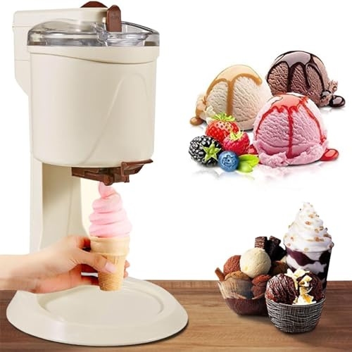 Soft Serve - Máquina de helado, aleación automática de grado alimenticio, postre casero saludable con múltiples sabores