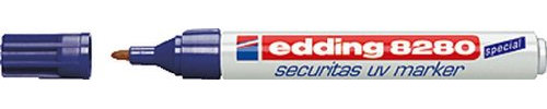 UV-Marker Securitas e-8280, Rundspitze 1,5-3mm, farblos