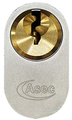 ASEC Vital 6 Pin Oval Double Cylinder - 74mm 37/37 (32/10/32)