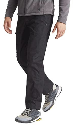 Craghoppers Expert Kiwi Slim Trousers, Black, Size 32