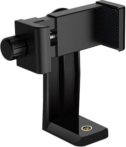 Bao Luo Handy Stativ Klemmstativ Kamera Smartphone Halterung Kompatible mit 360° Drehbare - Metal Klammer Blitzschiene für DSLR SLR Kamera Stativ Blitz Video