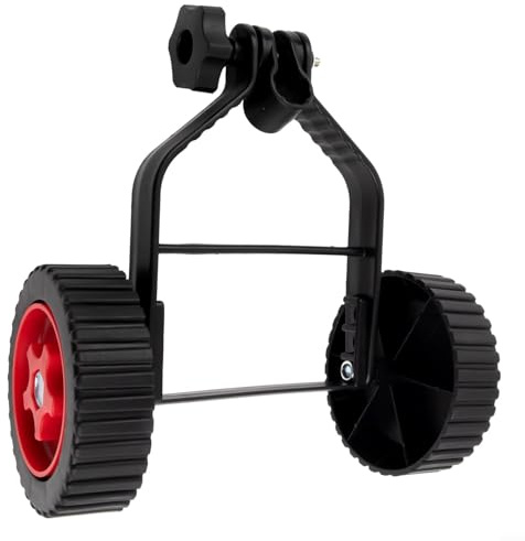 Sileduove Roues de Support universelles réglables Débroussailleuse Universelle, Roues stabilisatrices réglables, Accessoires pour Tondeuse à Gazon avec Roues Droites, 1230463368