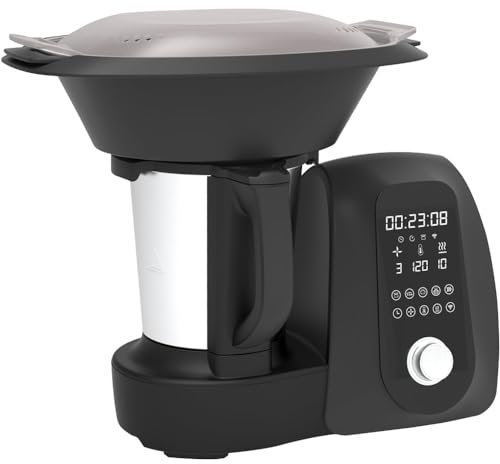 All-In-One Thermo Cooker - Self Cleaning Slow Cook Soup Maker Steam Stew Knead