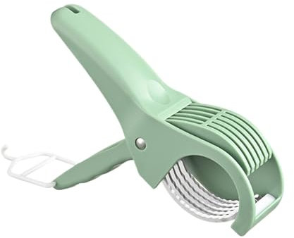 Affettatrice per banane, tritatutto per fragole | Tagliaverdure manuale manuale | Tagliaverdure Affettatrici Utensili da cucina, Tritatutto per insalata creativo per lattuga e fragole