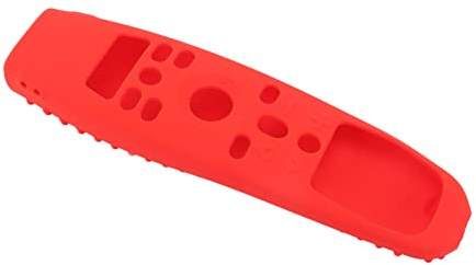 Rankomu Smart fjärrkontroll skyddsfodral, silikon dammtätt fodral för LG MR20, TV-kontrollfodral, röd, passar standardfjärrkontroller