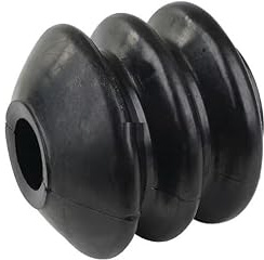 cyclingcolors Soufflet de Protection Caoutchouc pour tête d'attelage de remorque Barre de poussée Capuchon Anti poussière Voiture Tracteur, 34x54mm
