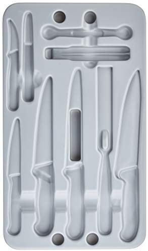 Victorinox 5.4913.2 Plateau pour Petit Mallette de Chef, Plastique, Gris, 30 x 5 x 5 cm