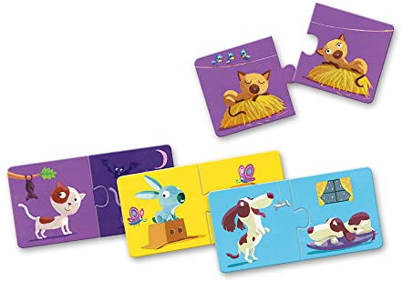Djeco - 21041 - Puzzle Duo - Gegenteil - 2 Teile