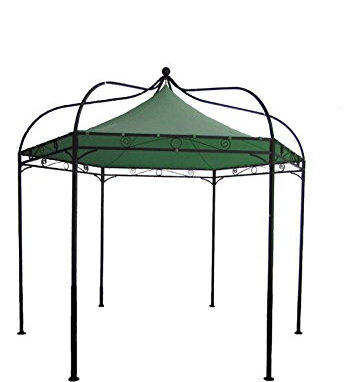 Pavillon Modena Ersatzdach grün Polyester PVC-beschichtet Gartenmöbel Gartenpavillon Pavillonersatzdach Pavillonzubehör