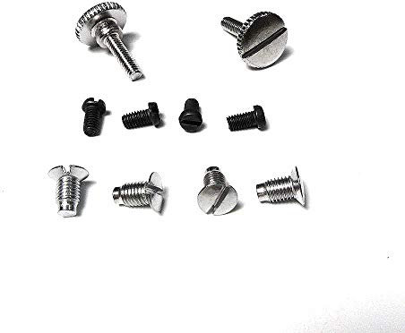 10 pezzi viti ago piastra alimentazione cane piede per Singer 15-30+ macchina da cucire domestica