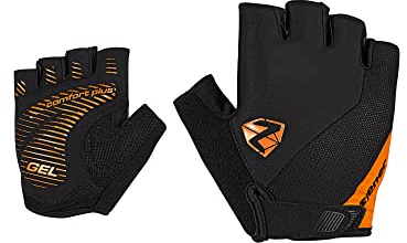 Ziener Herren COLLBY Fahrrad-/Mountainbike-/Radsport-Handschuhe | Kurzfinger - atmungsaktiv/dämpfend, New orange, 10,5